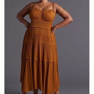 Anthropologie Ruched Slip Dress, 22W